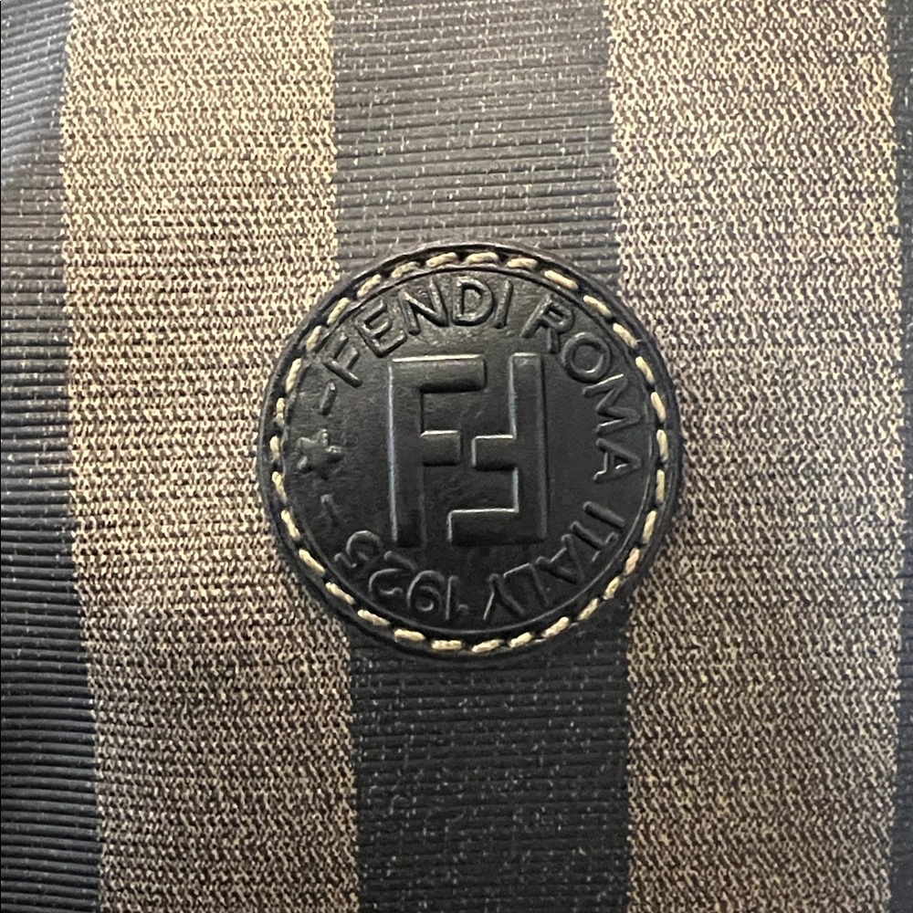 Fendi Vintage Pequin Duffle Bag - Picture 2 of 16